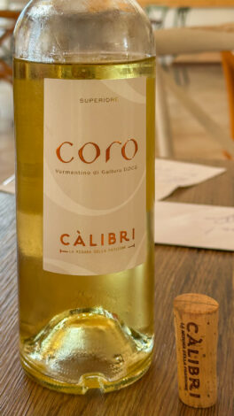 Vermentino-viinamarjadest valmistatud veinid jätsid väga hea mulje...