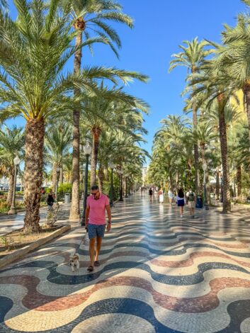 Explanada de España ehk Hispaania promenaad - Alicante